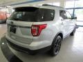 2017 Ingot Silver Ford Explorer XLT 4WD  photo #7