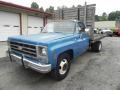 1979 Mariner Blue Metallic Chevrolet C/K C30 Scottsdale Regular Cab  photo #4