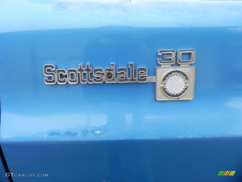 1979 Chevrolet C/K C30 Scottsdale Regular Cab Marks and Logos Photo #138303015