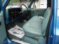  1979 C/K C30 Scottsdale Regular Cab Blue Interior