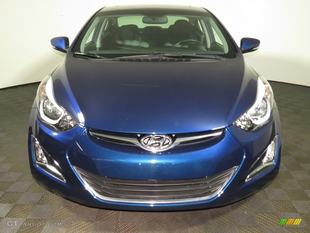 2016 Elantra Value Edition - Blue / Black photo #4