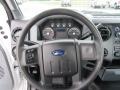 Steel Gray Steering Wheel Photo for 2011 Ford F250 Super Duty #138303746