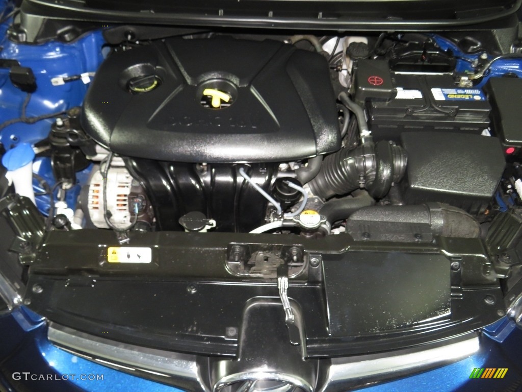 2016 Elantra Value Edition - Blue / Black photo #6