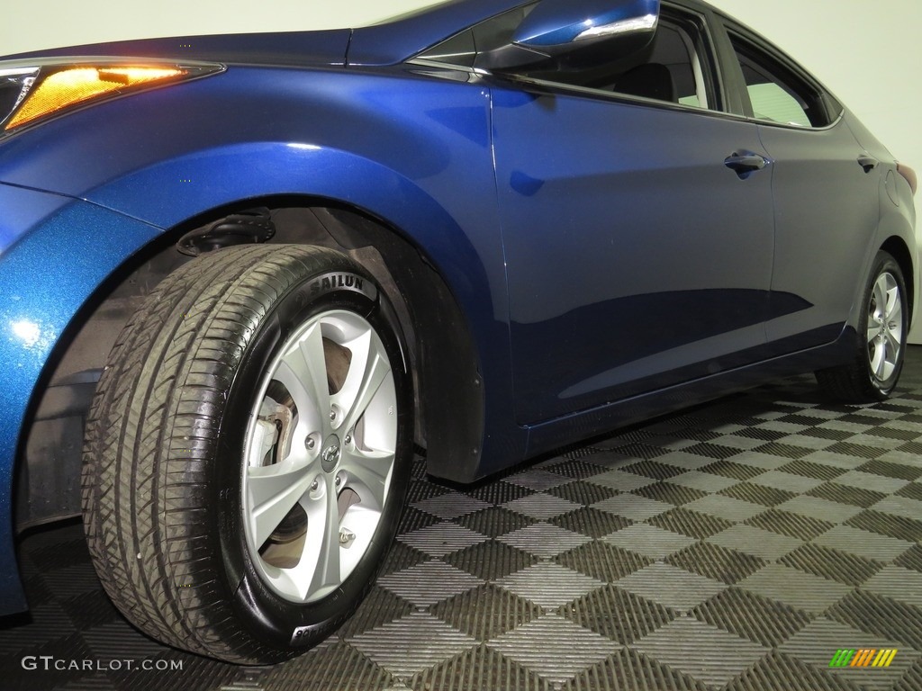 2016 Elantra Value Edition - Blue / Black photo #8