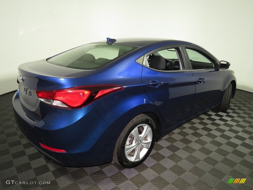 2016 Elantra Value Edition - Blue / Black photo #14