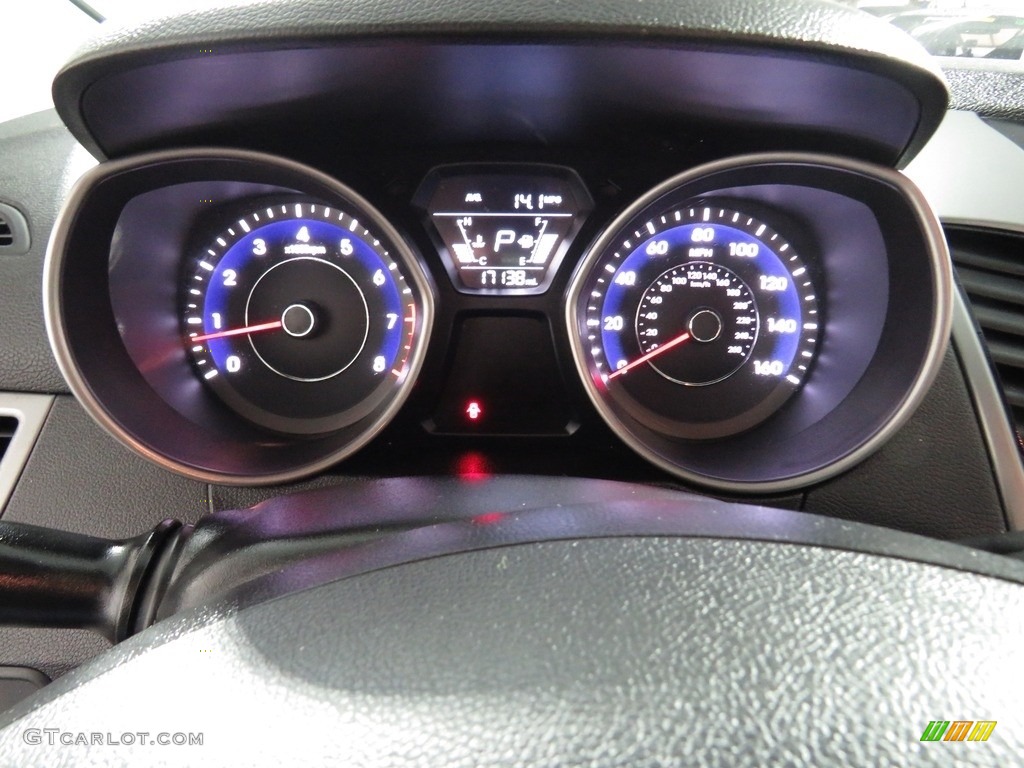 2016 Elantra Value Edition - Blue / Black photo #27