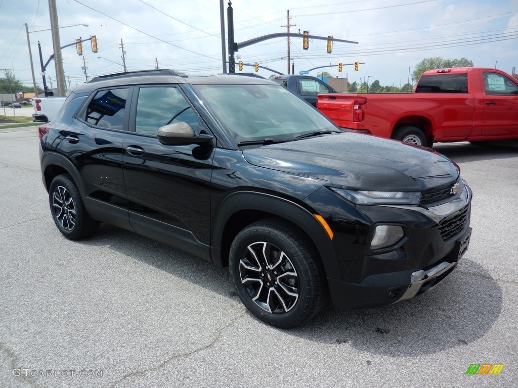 2021 Trailblazer ACTIV AWD - Mosaic Black Metallic / Jet Black/Almond Butter photo #3