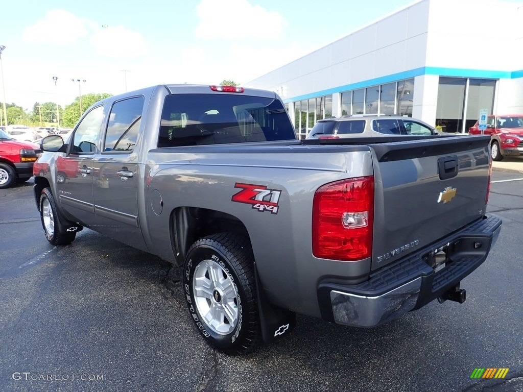 2013 Silverado 1500 LT Crew Cab 4x4 - Graystone Metallic / Ebony photo #4