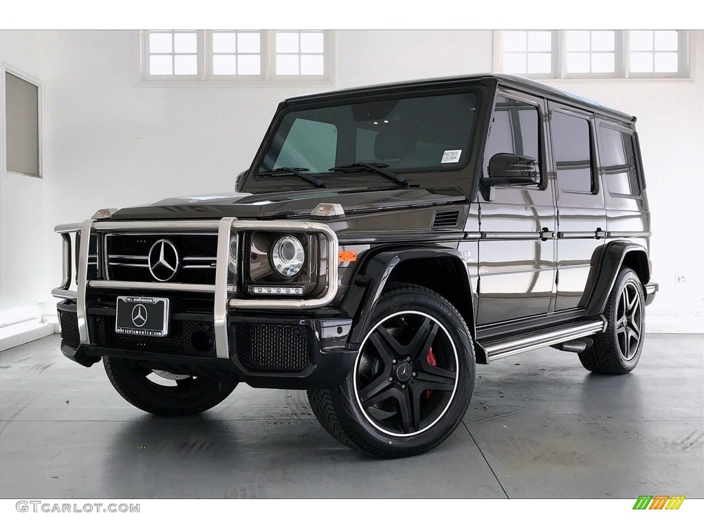 Dakota Brown Metallic 2017 Mercedes-Benz G 63 AMG Exterior Photo #138306853