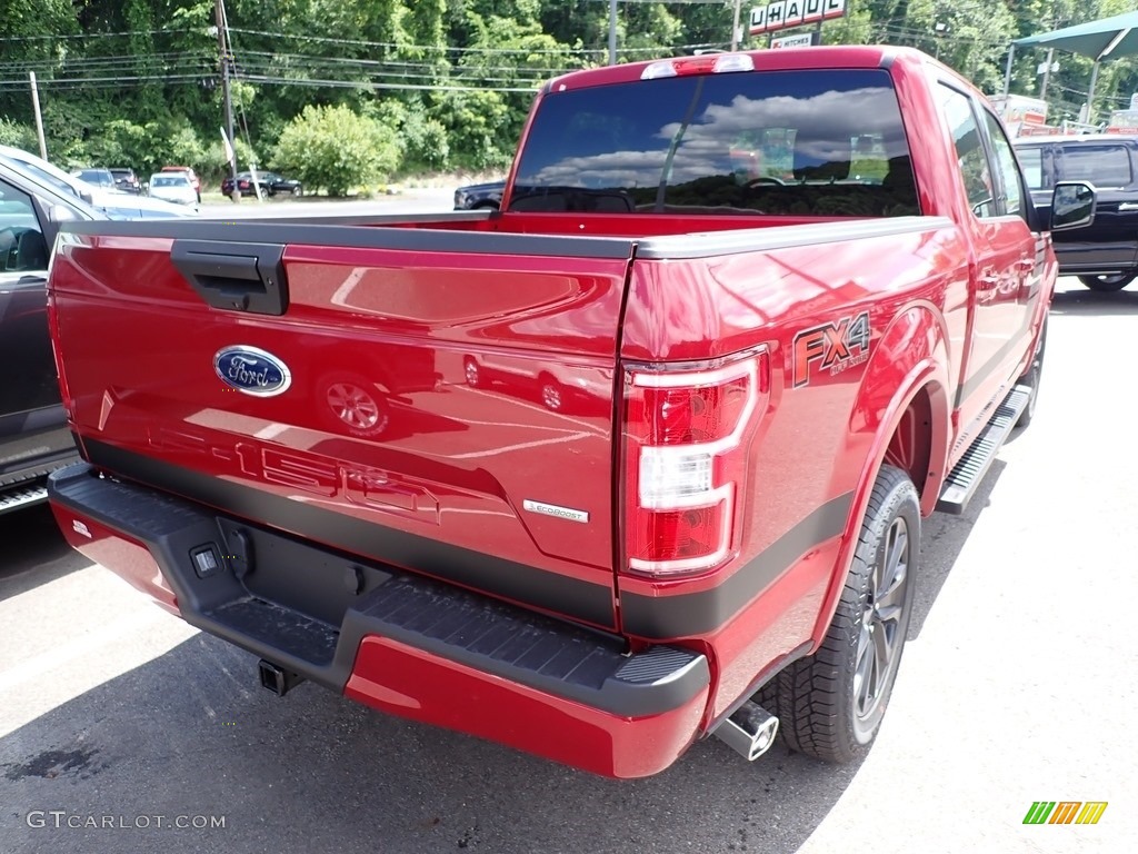 2020 F150 XLT SuperCrew 4x4 - Rapid Red / Sport Special Edition Black/Red photo #2
