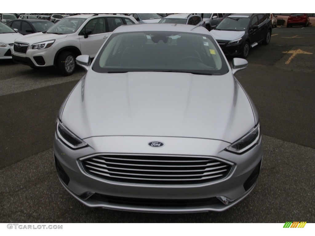 2019 Fusion Hybrid SEL - Ingot Silver / Ebony photo #2