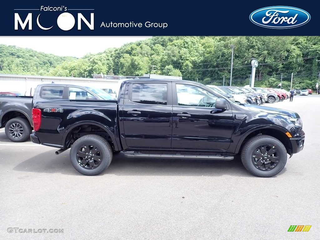 2020 Ranger XLT SuperCrew 4x4 - Shadow Black / Ebony photo #1