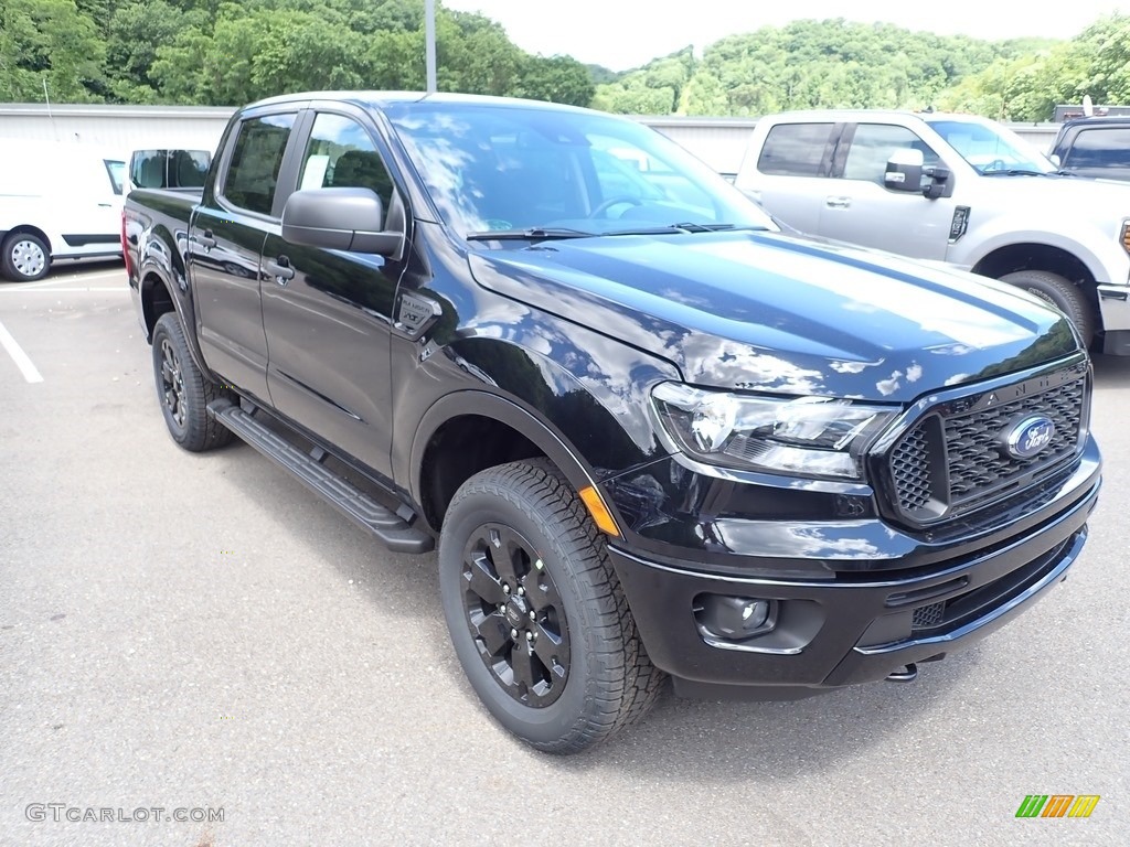 Shadow Black 2020 Ford Ranger XLT SuperCrew 4x4 Exterior Photo #138307675