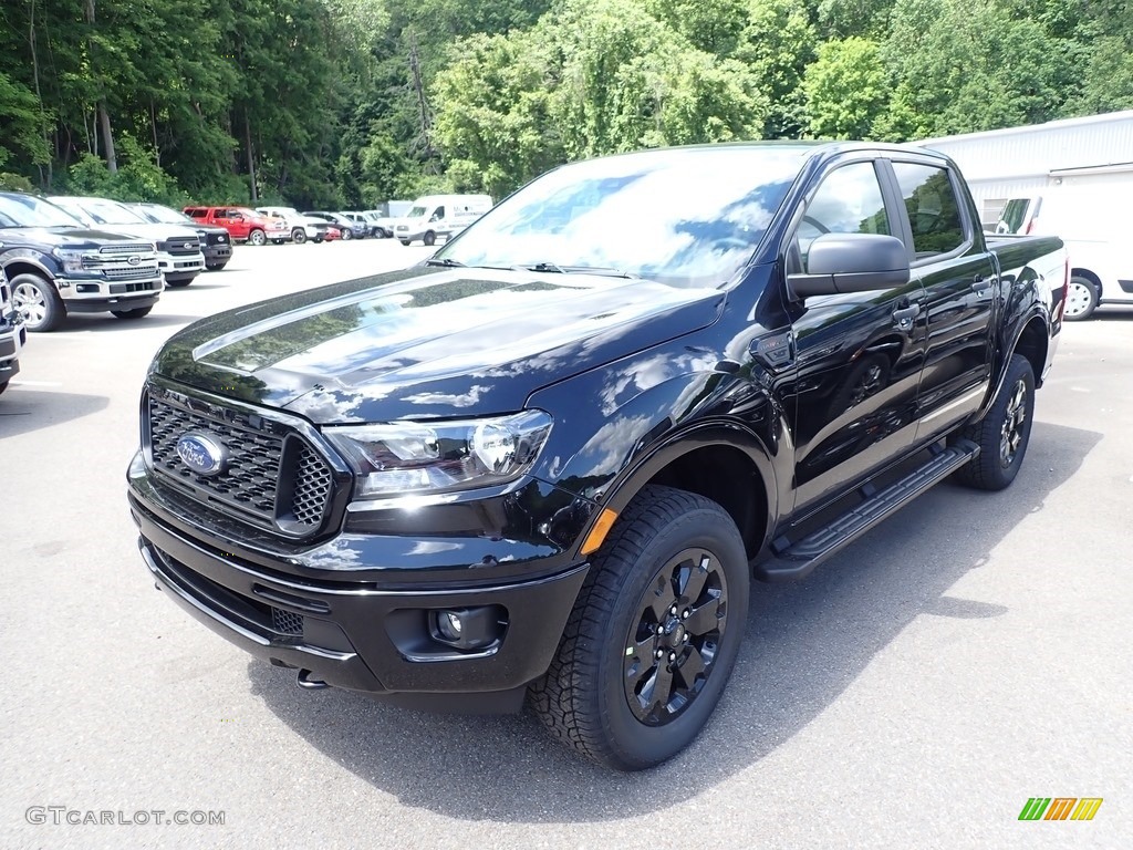 Shadow Black 2020 Ford Ranger XLT SuperCrew 4x4 Exterior Photo #138307720