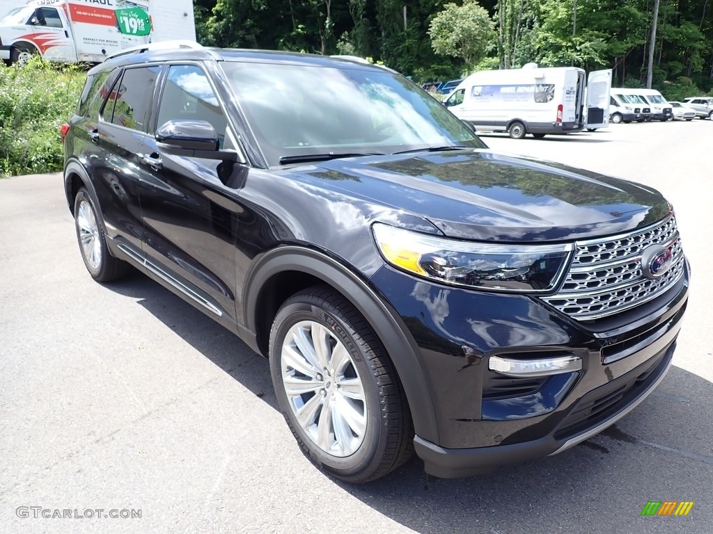 2020 Explorer Limited - Agate Black Metallic / Ebony photo #3