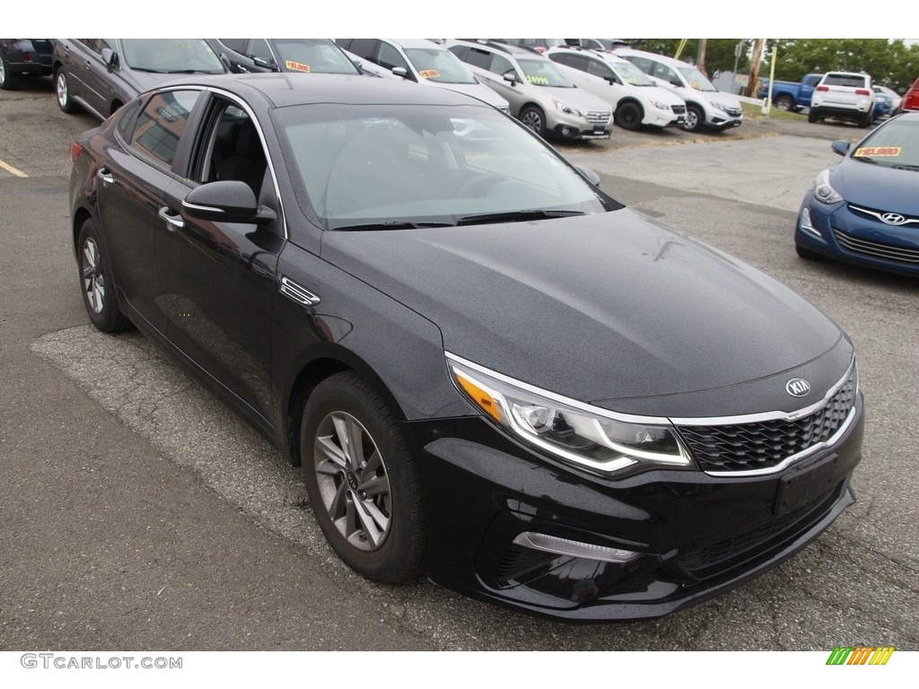 2020 Optima LX - Black / Black photo #3