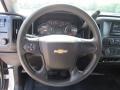 Jet Black/Dark Ash 2015 Chevrolet Silverado 3500HD WT Crew Cab Steering Wheel