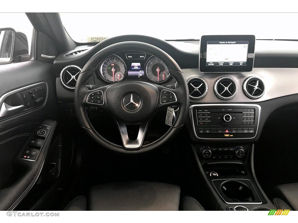 2017 Mercedes-Benz GLA 250 4Matic Black Dashboard Photo #138309243