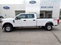 Oxford White - F250 Super Duty XL Crew Cab 4x4 Photo No. 2