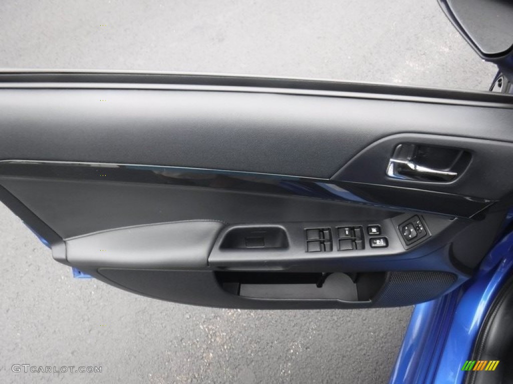 2017 Lancer SE AWC - Octane Blue Pearl / Black photo #14