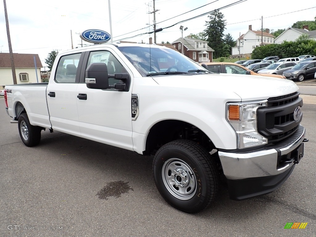 Oxford White 2020 Ford F250 Super Duty XL Crew Cab 4x4 Exterior Photo #138309691