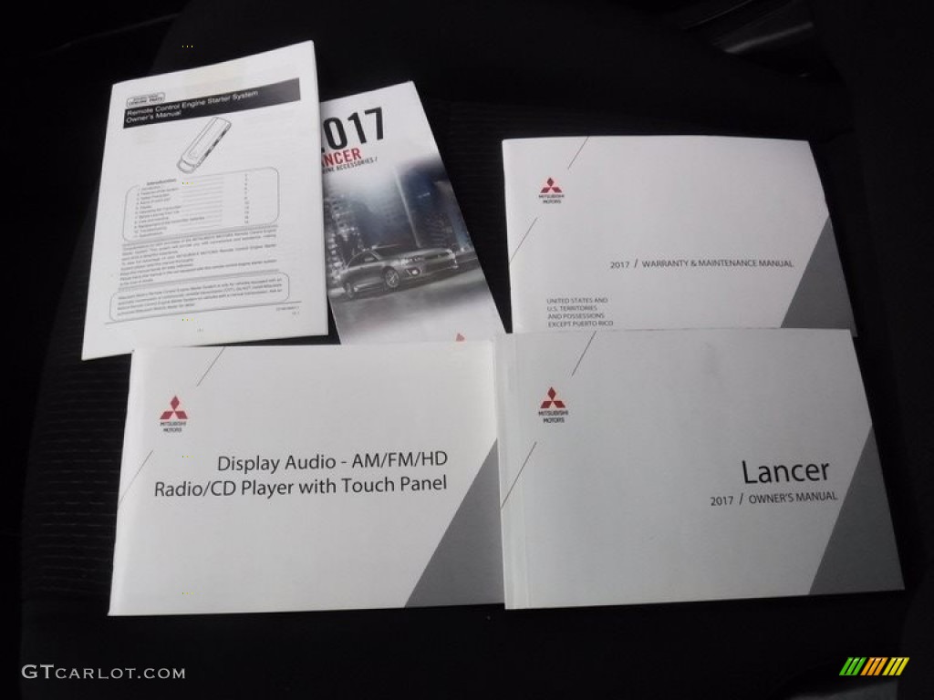 2017 Mitsubishi Lancer SE AWC Books/Manuals Photos