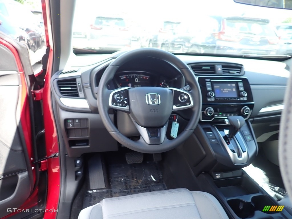 2020 CR-V LX AWD - Radiant Red Metallic / Gray photo #11