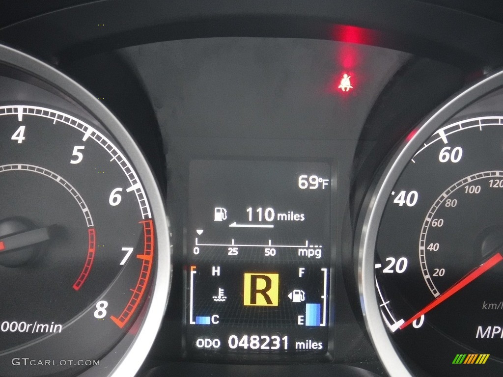 2017 Lancer SE AWC - Octane Blue Pearl / Black photo #35