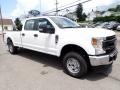 Oxford White - F250 Super Duty XL Crew Cab 4x4 Photo No. 8