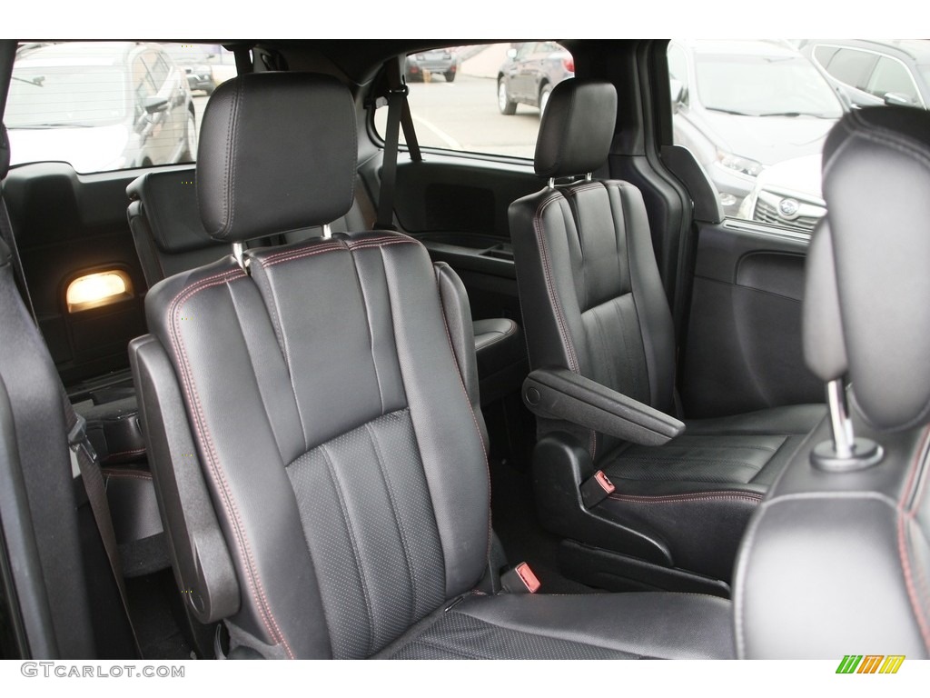 Black Interior 2018 Dodge Grand Caravan GT Photo #138310175