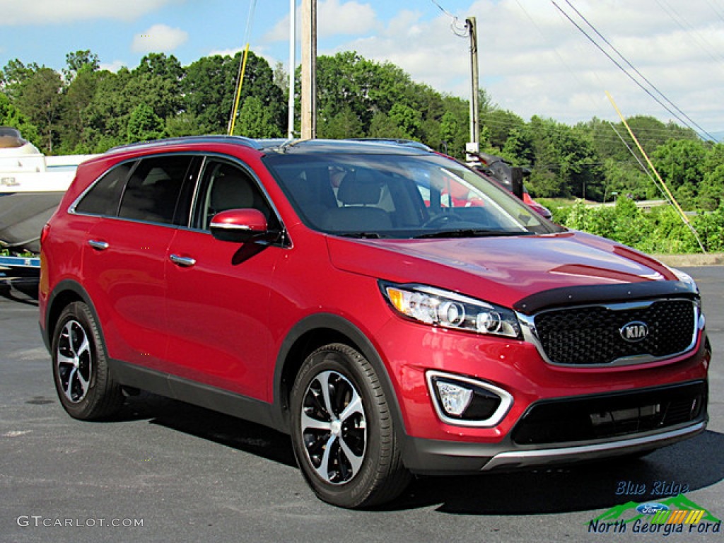 Remington Red 2018 Kia Sorento EX V6 Exterior Photo #138311332