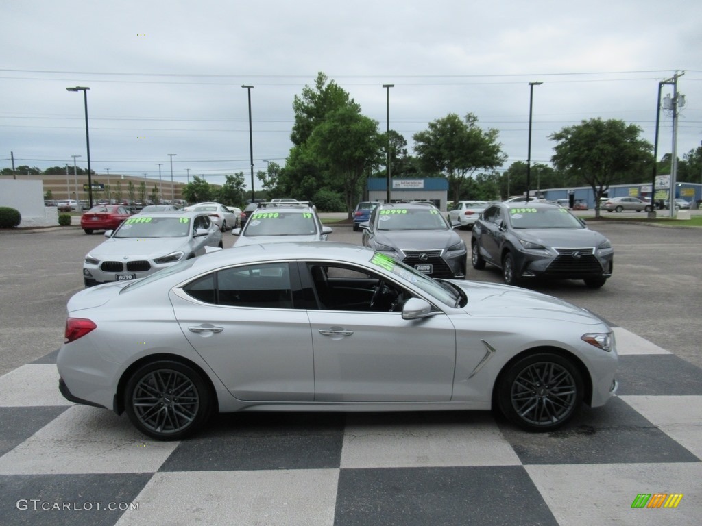 Santiago Silver 2019 Hyundai Genesis G70 RWD Exterior Photo #138312502