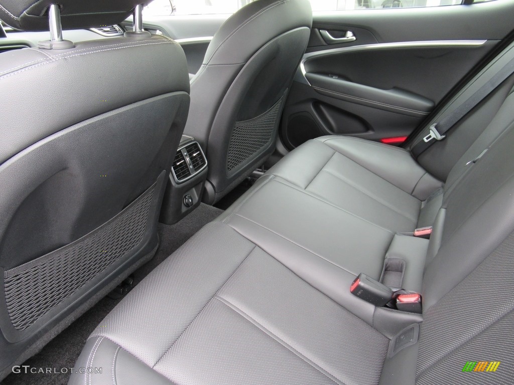 Black Interior 2019 Hyundai Genesis G70 RWD Photo #138312676