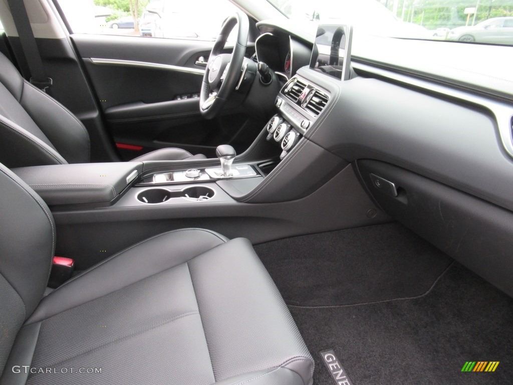 Black Interior 2019 Hyundai Genesis G70 RWD Photo #138312694