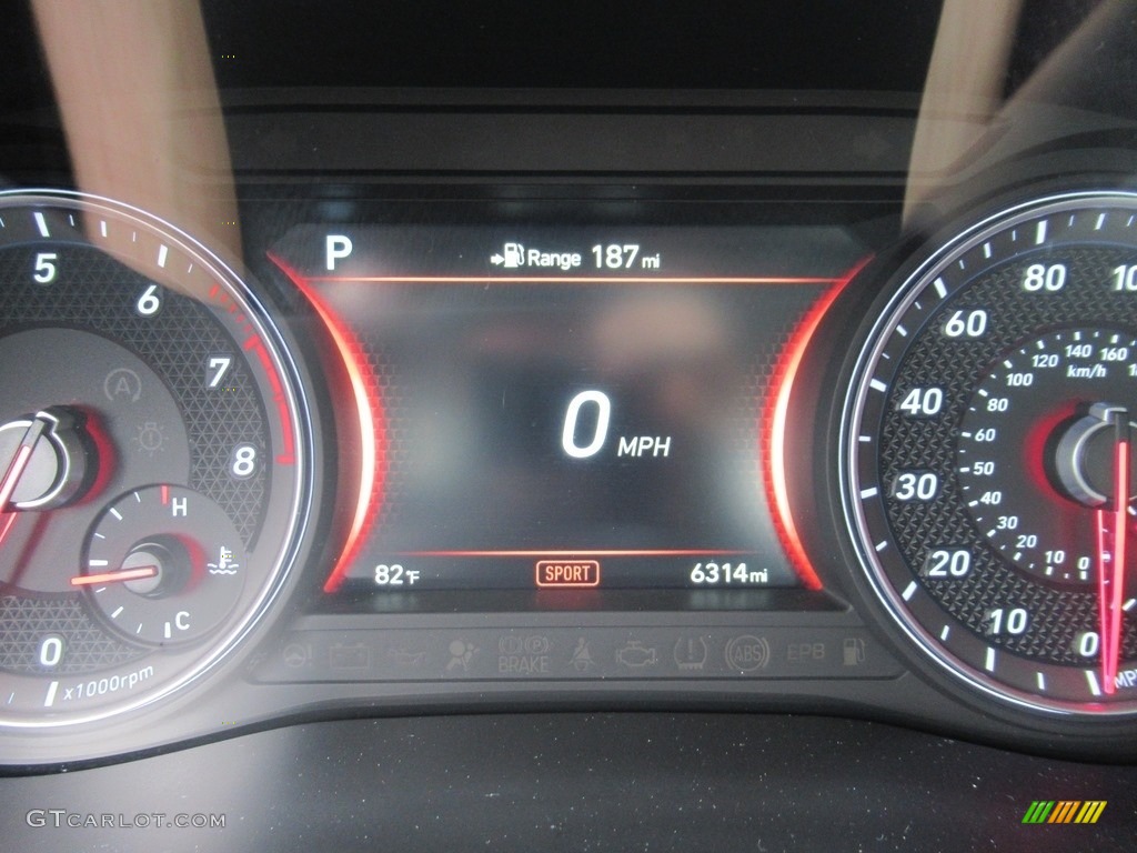 2019 Hyundai Genesis G70 RWD Gauges Photo #138312754