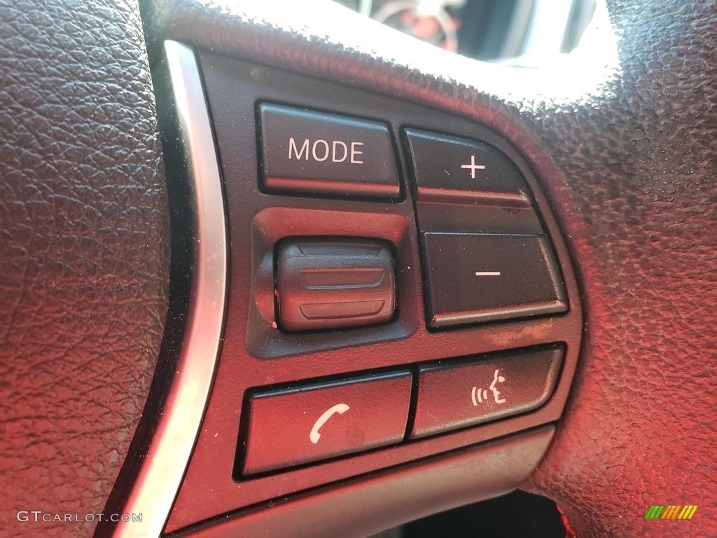 2014 3 Series 328i xDrive Sedan - Black Sapphire Metallic / Coral Red/Black photo #13