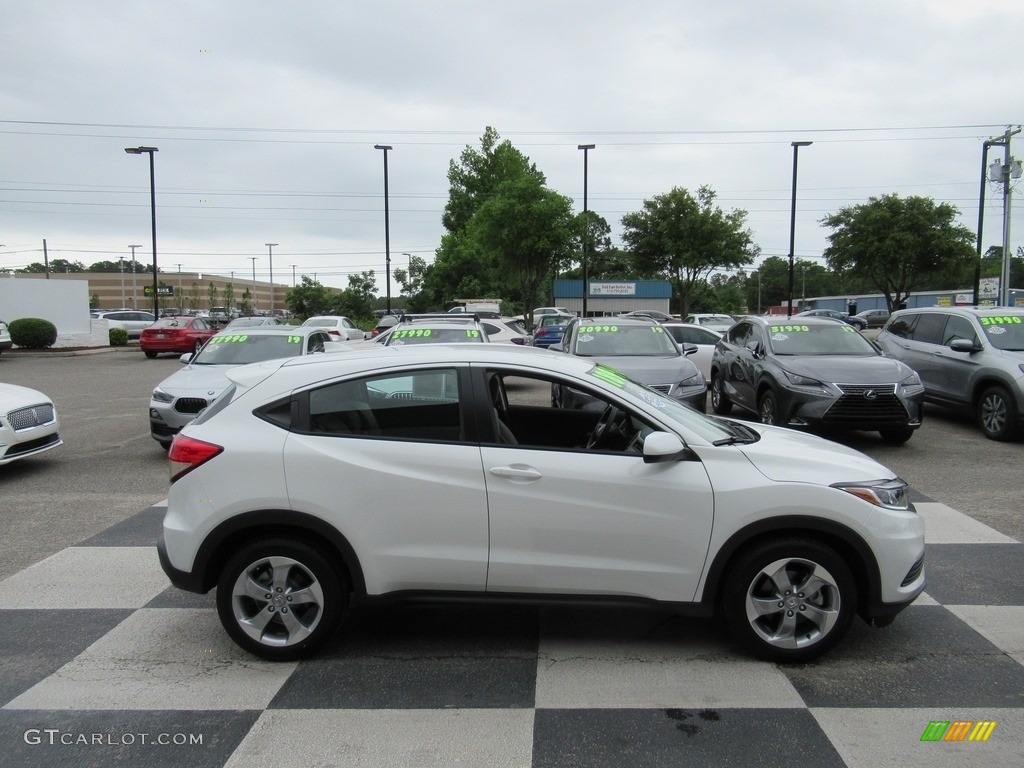 2019 HR-V LX - Platinum White Pearl / Gray photo #3