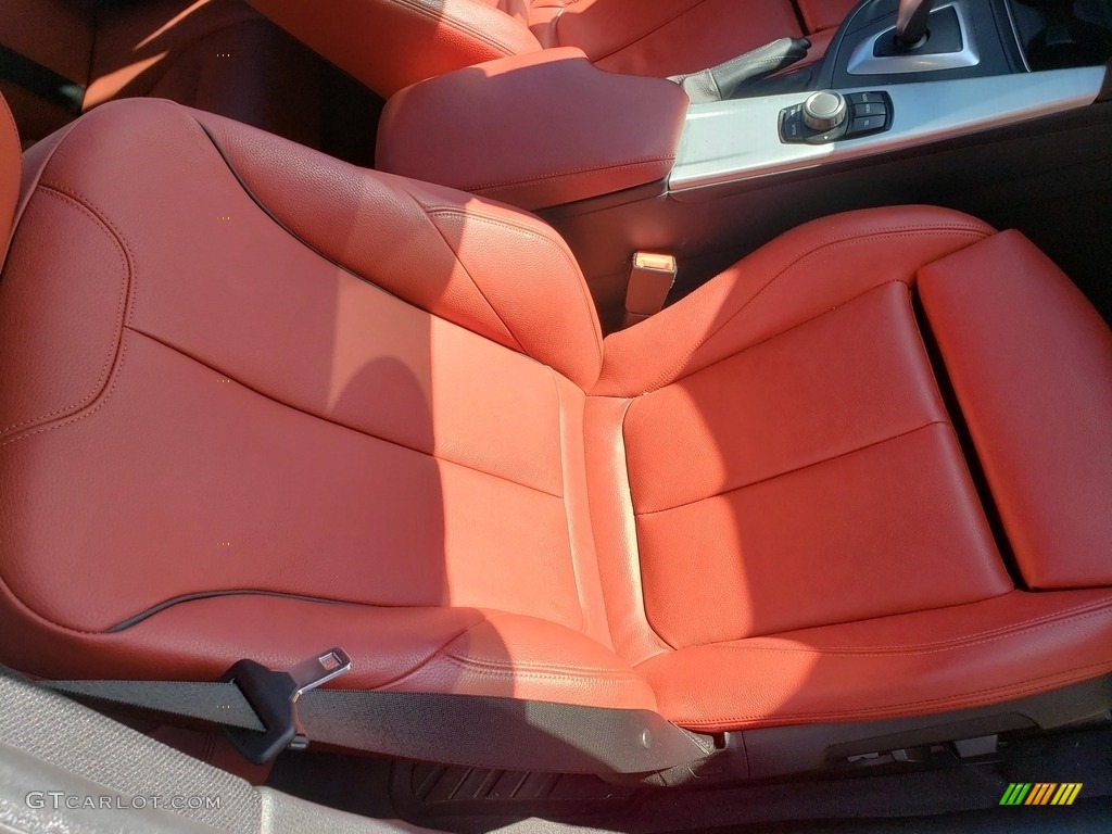 2014 3 Series 328i xDrive Sedan - Black Sapphire Metallic / Coral Red/Black photo #43