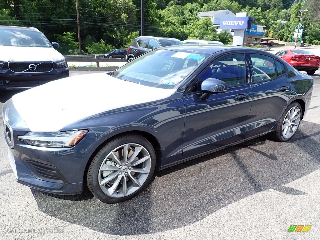 Denim Blue Metallic 2020 Volvo S60 T6 AWD Momentum Exterior Photo #138314467