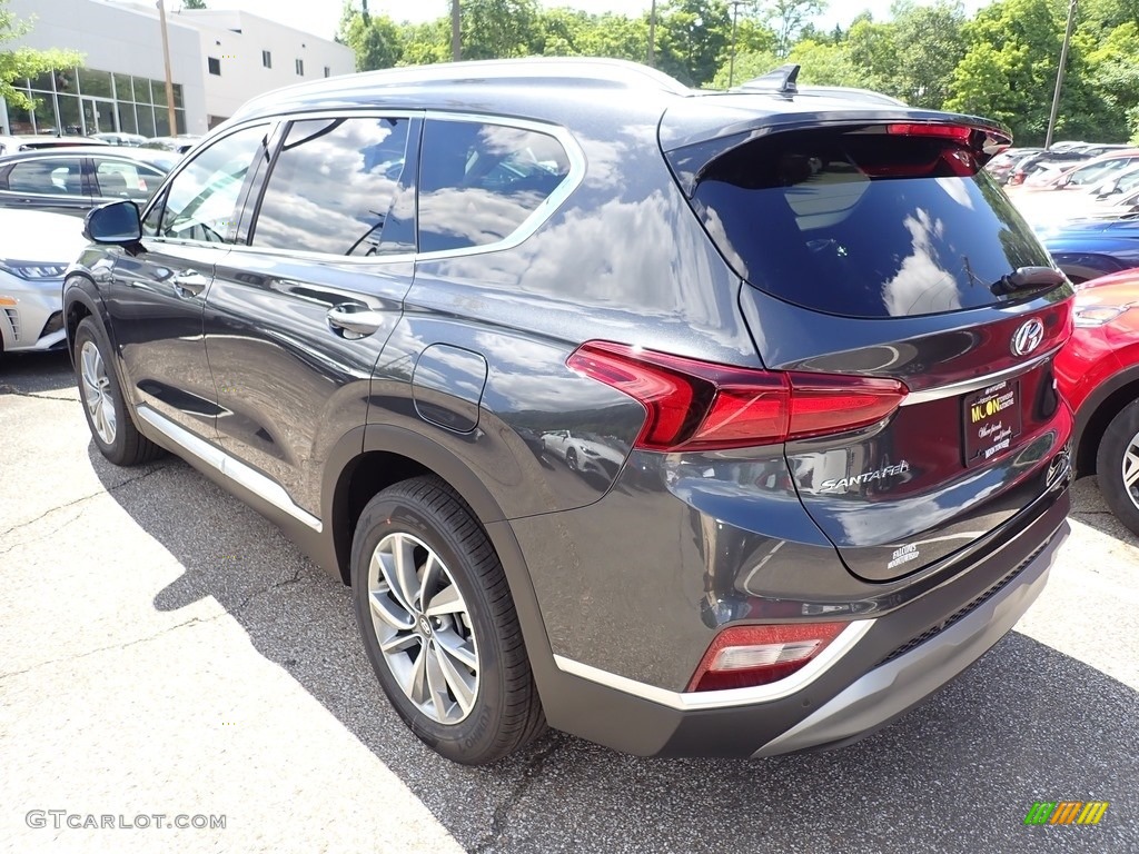 2020 Santa Fe SEL AWD - Portofino Gray / Black photo #6