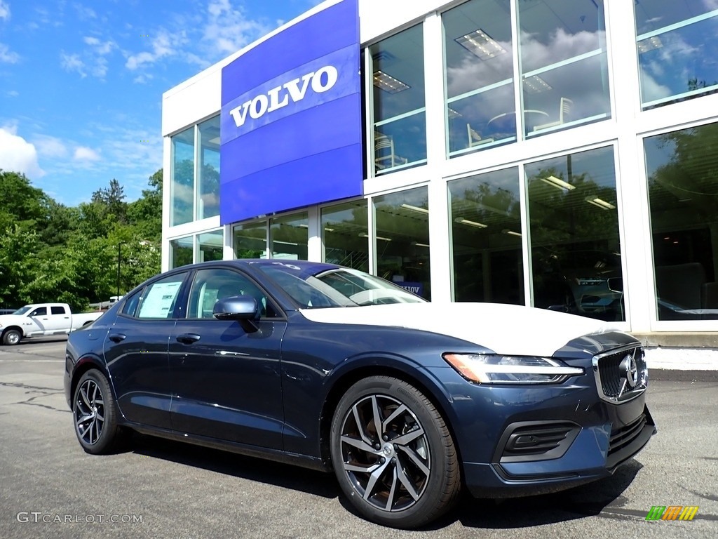 2020 Denim Blue Metallic Volvo S60 T6 AWD Momentum 138306359 Photo 2
