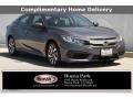 2017 Sonic Gray Pearl Honda Civic EX Sedan  photo #1