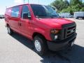2014 Vermillion Red Ford E-Series Van E250 Cargo Van  photo #7