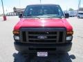 2014 Vermillion Red Ford E-Series Van E250 Cargo Van  photo #8