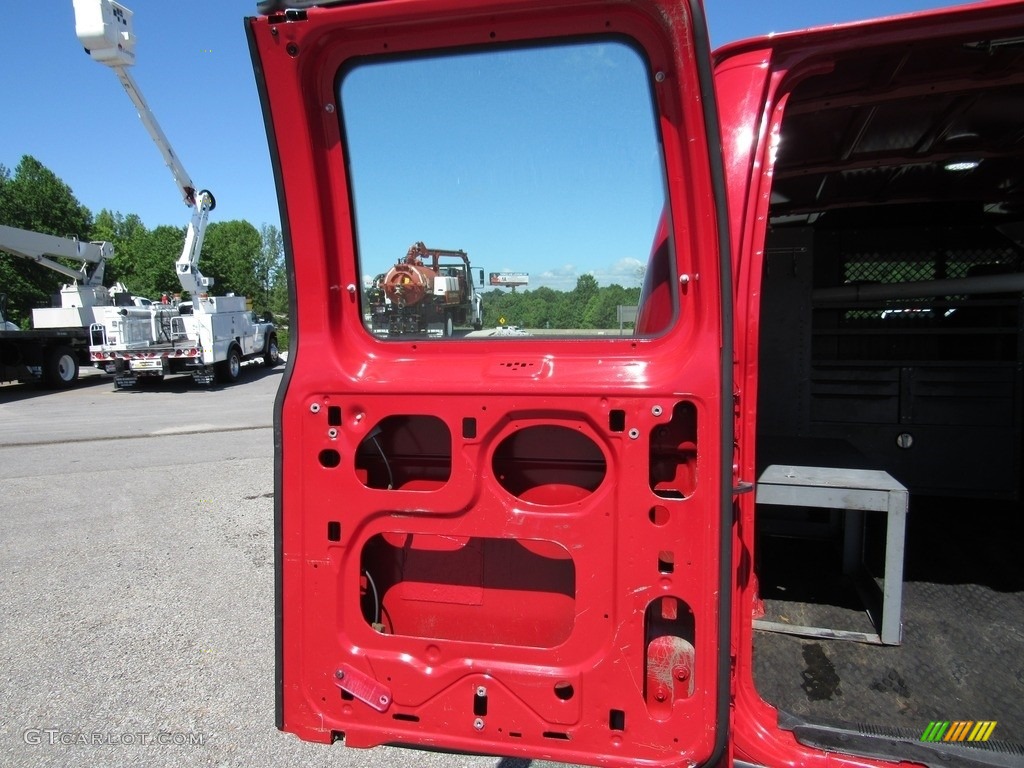 2014 E-Series Van E250 Cargo Van - Vermillion Red / Medium Flint photo #12