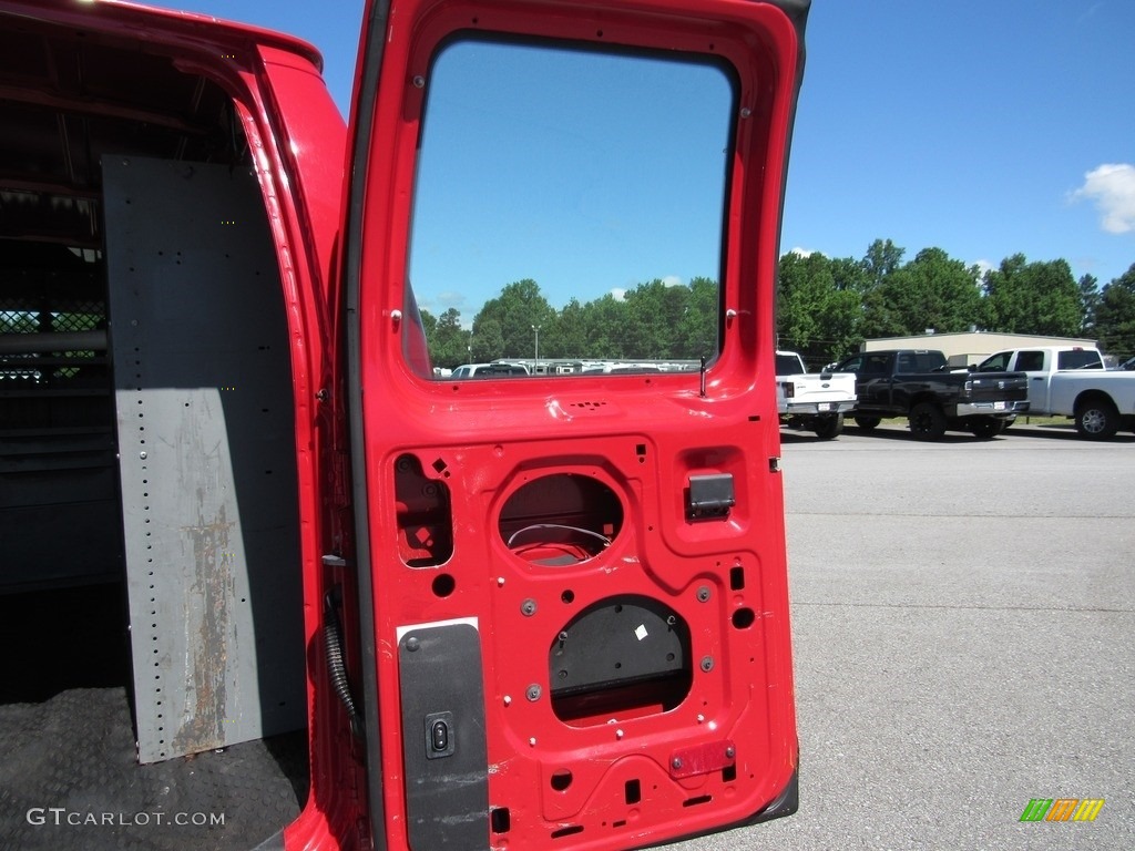 2014 E-Series Van E250 Cargo Van - Vermillion Red / Medium Flint photo #13
