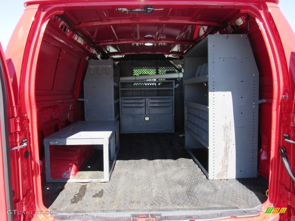 2014 E-Series Van E250 Cargo Van - Vermillion Red / Medium Flint photo #14