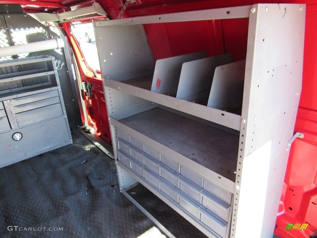 2014 E-Series Van E250 Cargo Van - Vermillion Red / Medium Flint photo #17