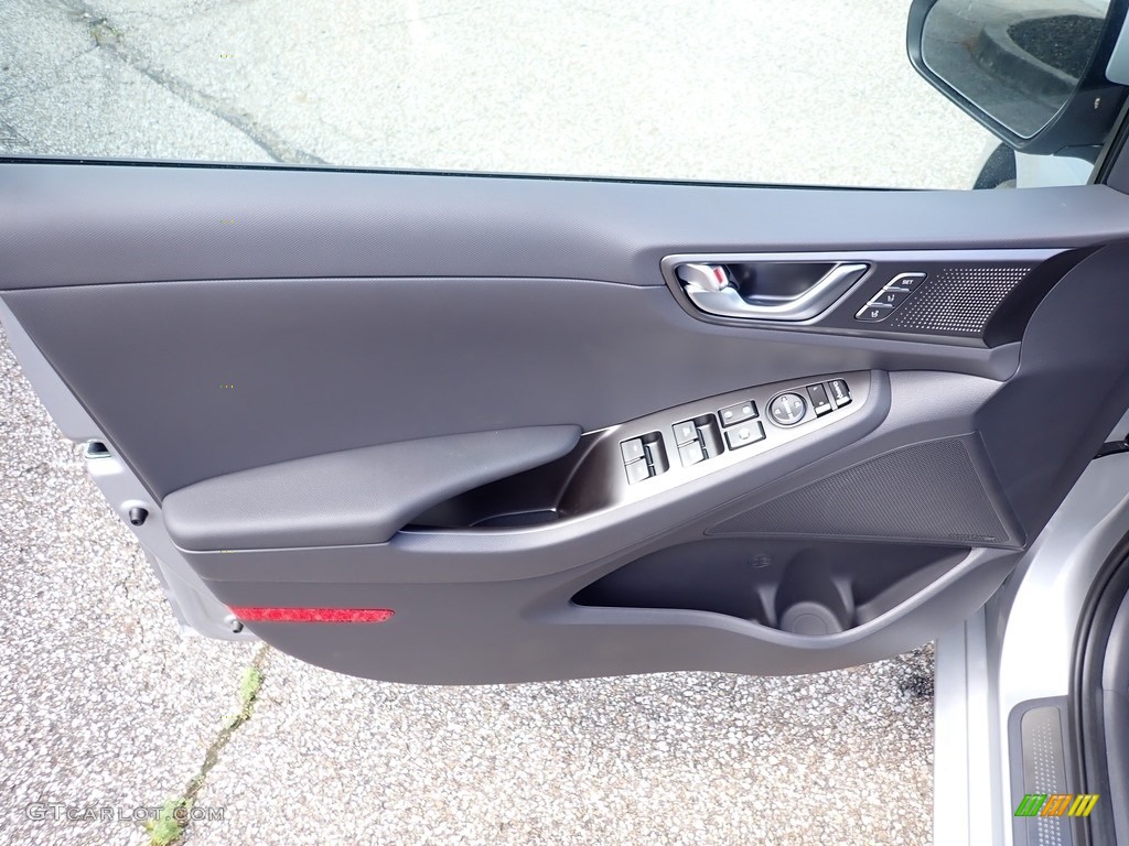 2020 Hyundai Ioniq Hybrid Limited Black Door Panel Photo #138315676