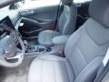 2020 Hyundai Ioniq Hybrid Black Interior Front Seat Photo